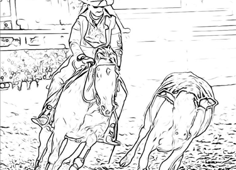 Colouring In Pages - Australian Campdraft Association