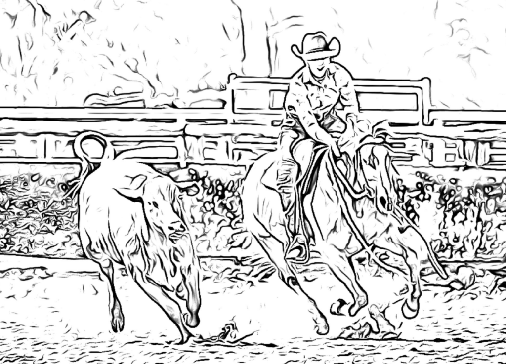 Colouring In Pages - Australian Campdraft Association