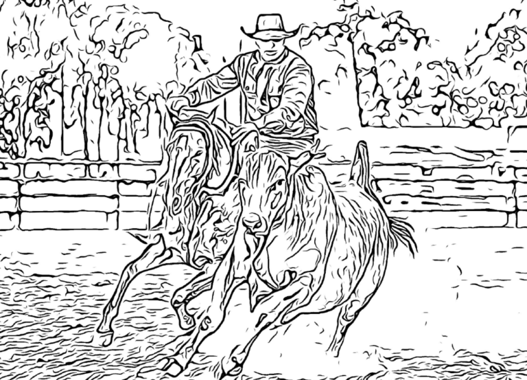 Colouring In Pages - Australian Campdraft Association