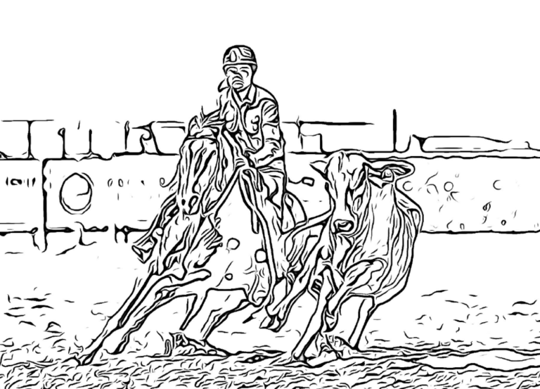 Colouring In Pages - Australian Campdraft Association